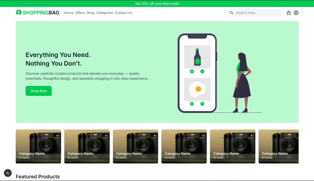 Shopping-Bag - E-commerce Platform